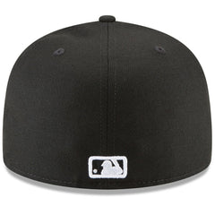 Los Angeles Angels New Era 59FIFTY Fitted Hat - Black - New Era Discount