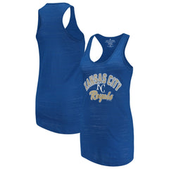 Kansas City Royals Soft as a Grape Women's Multicount Racerback Tank Top - Royal - MLB Sale