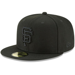 San Francisco Giants New Era Primary Logo Basic 59FIFTY Fitted Hat - Black - New Era Lifestyle