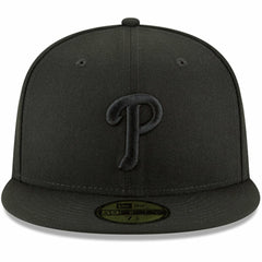 Philadelphia Phillies New Era Primary Logo Basic 59FIFTY Fitted Hat - Black - New Era Sale