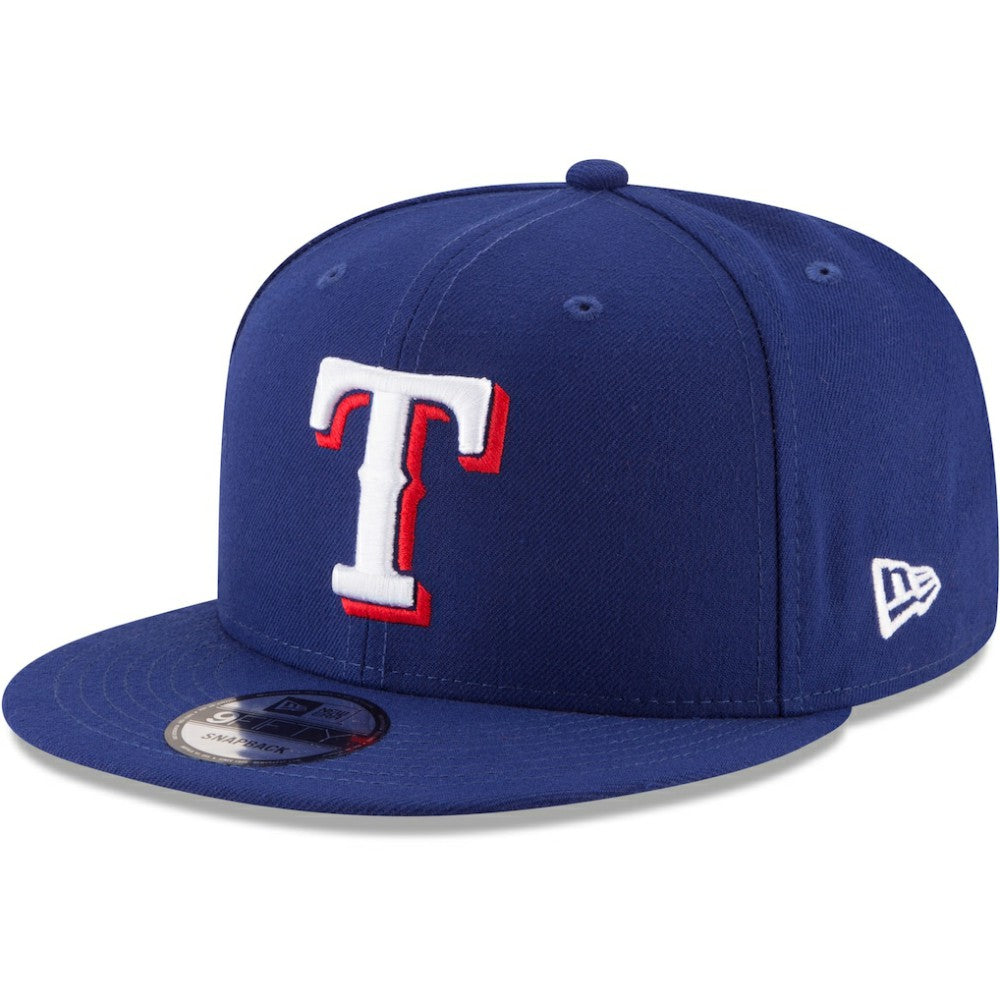 Texas Rangers New Era Team Color 9FIFTY Snapback Hat - Royal - New Era Lifestyle