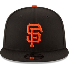 San Francisco Giants New Era Team Color 9FIFTY Snapback Hat - Black - New Era Online