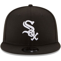 Chicago White Sox New Era Team Color 9FIFTY Snapback Hat - Black - New Era Lifestyle