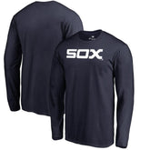 Chicago White Sox Cooperstown Collection Wahconah Long Sleeve T-Shirt - Navy - MLB Sale