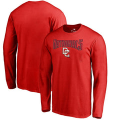 Washington Nationals Cooperstown Collection Wahconah Long Sleeve T-Shirt - Red - MLB Lifestyle