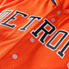Kirk Gibson Detroit Tigers Mitchell & Ness Cooperstown Collection Mesh Batting Practice Button-Up Jersey - Orange - Mitchell & Ness Sale