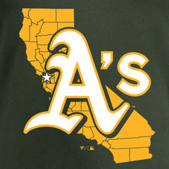 Athletics Women's Hometown Collection The Big O V-Neck T-Shirt - Green - MLB Online