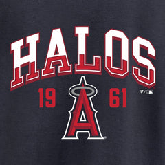 Los Angeles Angels Hometown Collection Halos Pullover Hoodie - Navy - MLB on Sale