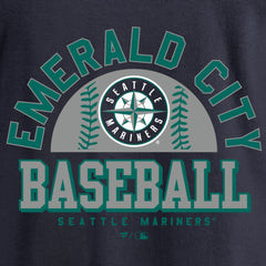 Seattle Mariners Hometown Collection Cascadia Pullover Hoodie - Navy - MLB Online