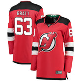 Jesper Bratt New Jersey Devils Fanatics Women's Home Breakaway Player Jersey - Red - NHL 2994918