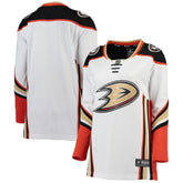 Anaheim Ducks Fanatics Women's Away Breakaway Jersey - White - NHL 3009271