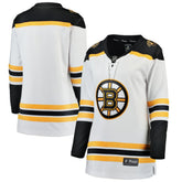 Boston Bruins Fanatics Women's Away Breakaway Jersey - White - NHL 3009273