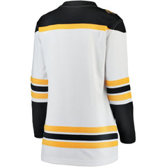 Boston Bruins Fanatics Women's Away Breakaway Jersey - White - NHL 3009273