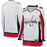 Washington Capitals Fanatics Women's Away Breakaway Jersey - White - NHL 3009300