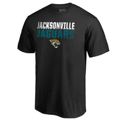 Jacksonville Jaguars Iconic Collection Fade Out T-Shirt Black