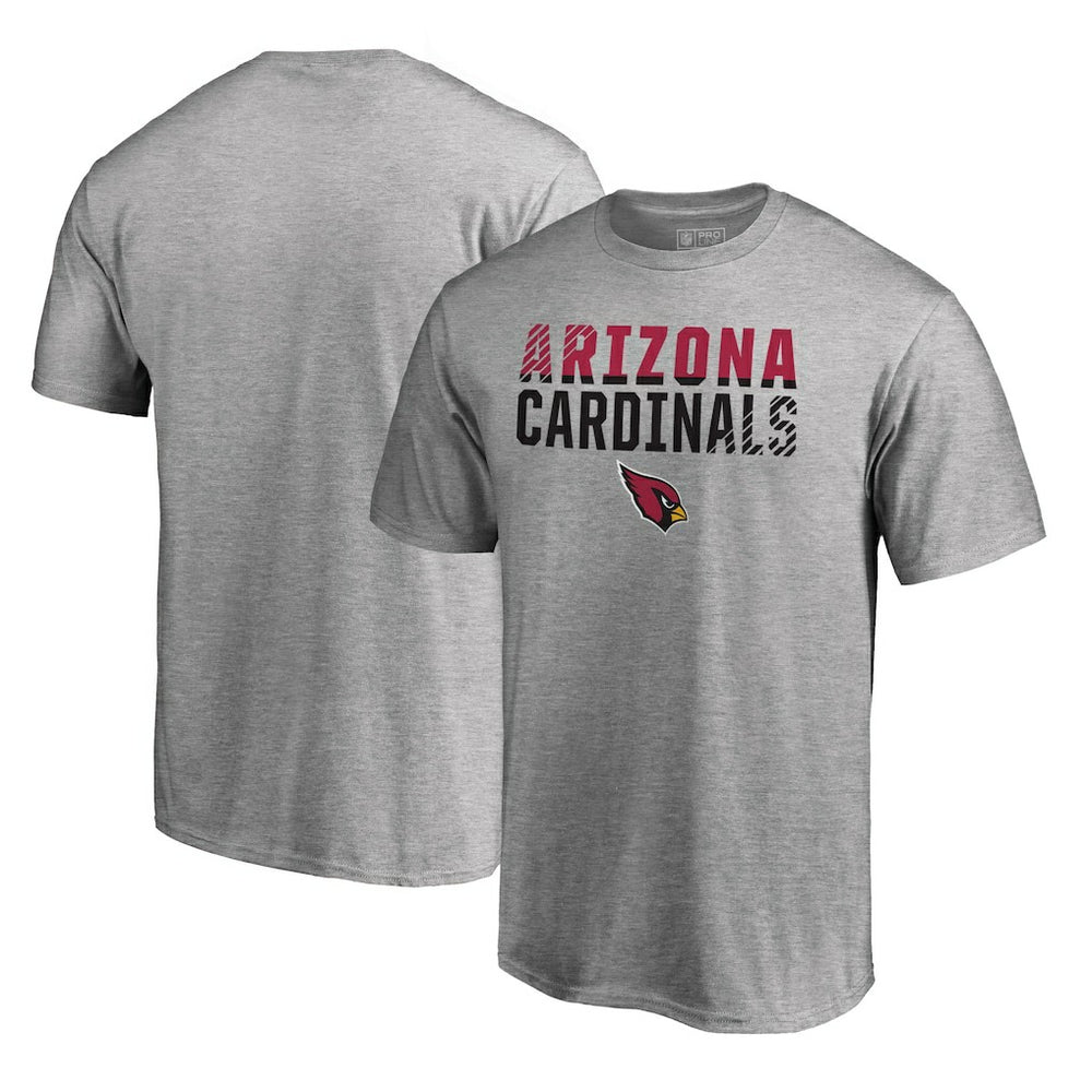 Arizona Cardinals Iconic Collection Fade Out T-Shirt Ash