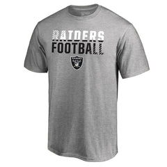 Las Vegas Raiders Iconic Collection Fade Out T-Shirt Ash