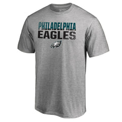 Philadelphia Eagles Iconic Collection Fade Out T-Shirt Ash
