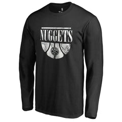 Denver Nuggets Buckets Long Sleeve T-Shirt Black