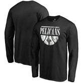 New Orleans Pelicans Buckets Long Sleeve T-Shirt Black