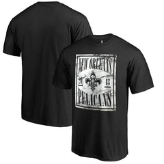 New Orleans Pelicans Black Court Vision T-Shirt