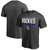 Colorado Rockies Win Stripe T-Shirt - Ash - MLB Sale