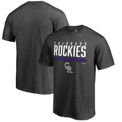 Colorado Rockies Win Stripe T-Shirt - Ash - MLB Sale
