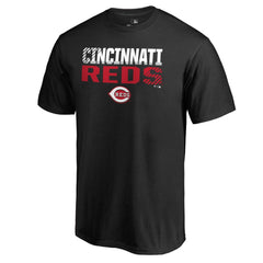 Cincinnati Reds Fade Out T-Shirt - Black - MLB Online