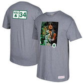 Paul Pierce Boston Celtics Graphic T-Shirt Gray | Mitchell & Ness online