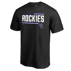 Colorado Rockies Onside Stripe T-Shirt - Black - MLB Lifestyle