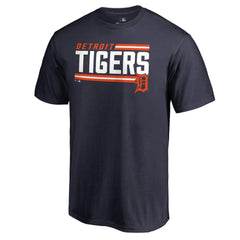 Detroit Tigers Onside Stripe T-Shirt - Navy - MLB on Sale