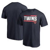 Minnesota Twins Onside Stripe T-Shirt - Navy - MLB Online