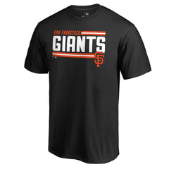 San Francisco Giants Onside Stripe T-Shirt - Black - MLB Online