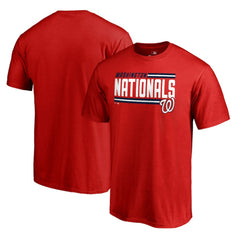Washington Nationals Onside Stripe T-Shirt - Red - MLB Online
