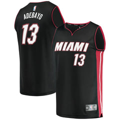 Bam Adebayo Miami Heat Fast Break Replica Player Jersey Icon Edition Black | Fanatics outlet