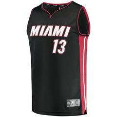 Bam Adebayo Miami Heat Fast Break Replica Player Jersey Icon Edition Black | Fanatics outlet