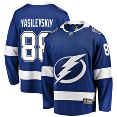 Andrei Vasilevskiy Tampa Bay Lightning Fanatics Home Breakaway Player Jersey - Blue - NHL 3041661