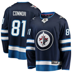 Kyle Connor Winnipeg Jets Fanatics Breakaway Replica Jersey - Navy - NHL 3055677
