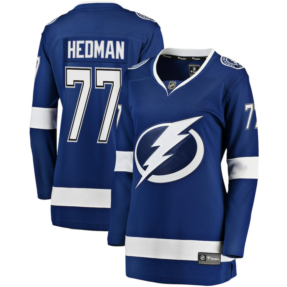 Victor Hedman Tampa Bay Lightning Fanatics Women's Home Breakaway Jersey - Blue - NHL 3055730