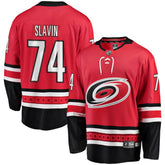 Jaccob Slavin Carolina Hurricanes Fanatics Alternate Breakaway Player Jersey - Red - NHL 3073937