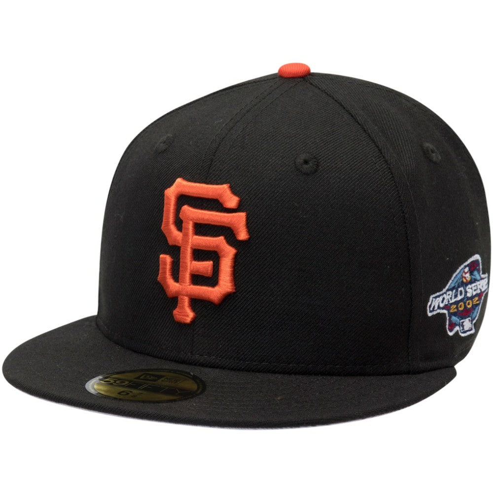 San Francisco Giants New Era 2002 World Series Wool 59FIFTY Fitted Hat - Black - New Era Sale
