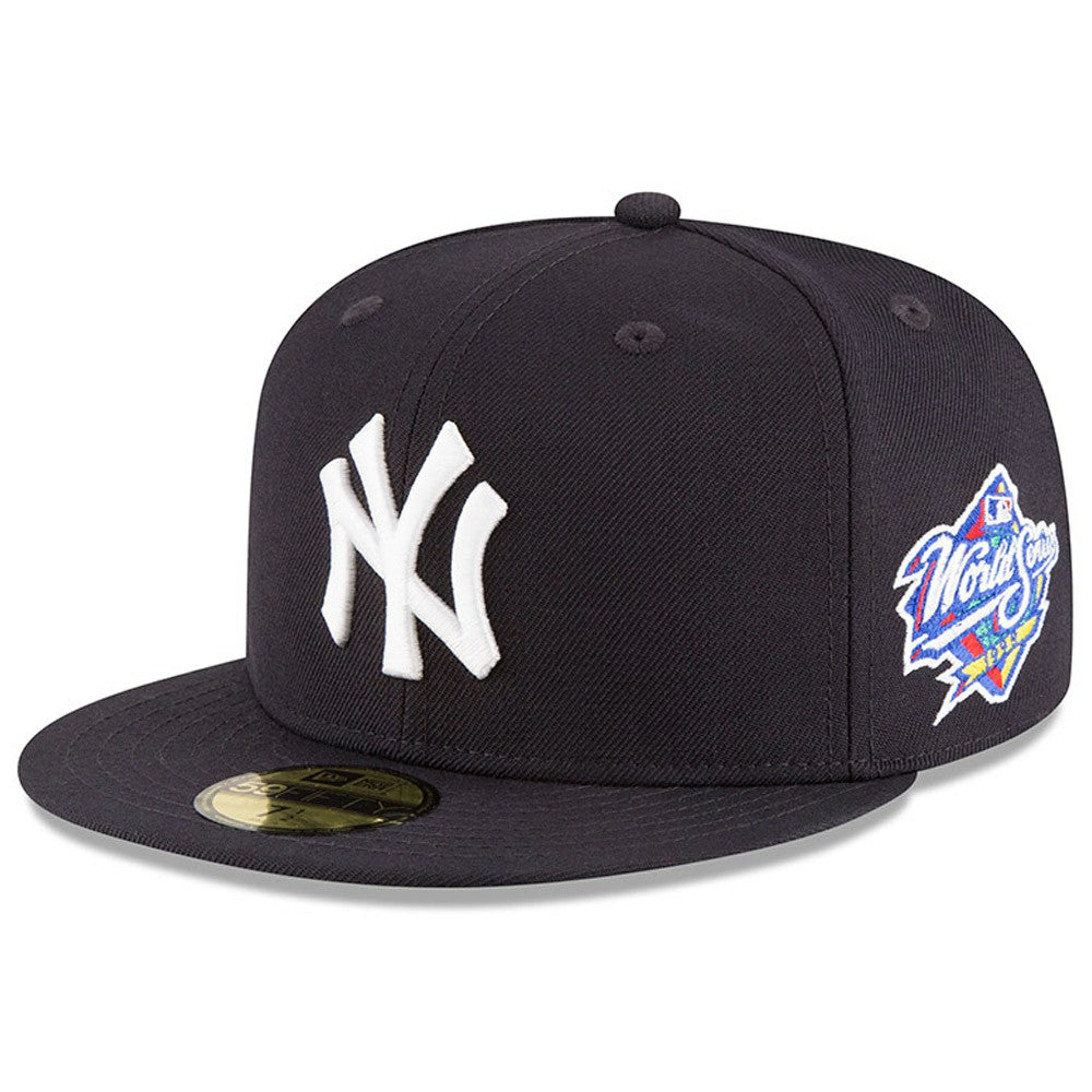 New York Yankees New Era 1998 World Series Wool 59FIFTY Fitted Hat - Navy - New Era Online