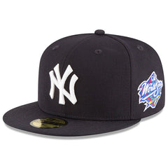 New York Yankees New Era 1998 World Series Wool 59FIFTY Fitted Hat - Navy - New Era Online