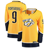 Filip Forsberg Nashville Predators Fanatics Women's Breakaway Player Jersey - Gold - NHL 3078623