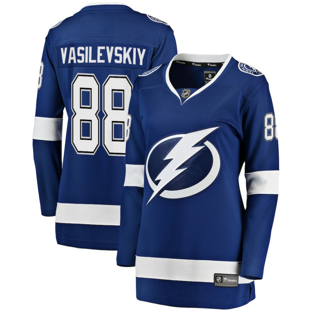 Andrei Vasilevskiy Tampa Bay Lightning Fanatics Women's Breakaway Player Jersey - Blue - NHL 3081194