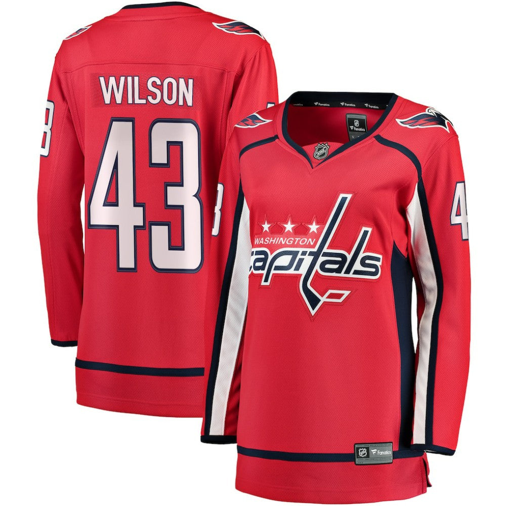 Tom Wilson Washington Capitals Fanatics Women's Breakaway Player Jersey - Red - NHL 3082743