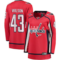 Tom Wilson Washington Capitals Fanatics Women's Breakaway Player Jersey - Red - NHL 3082743