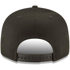 Philadelphia Phillies New Era Black on Black 9FIFTY Team Snapback Adjustable Hat - Black - New Era Sale