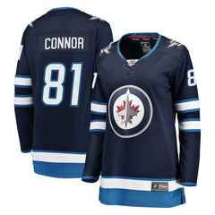 Kyle Connor Winnipeg Jets Fanatics Women's Breakaway Player Jersey - Navy - NHL 3091599