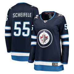 Mark Scheifele Winnipeg Jets Fanatics Women's Breakaway Player Jersey - Navy - NHL 3091609